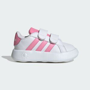 adidas Grand Court 2.0 Shoes Kids Bubble Comfy Cloud White / Bliss Pink 7